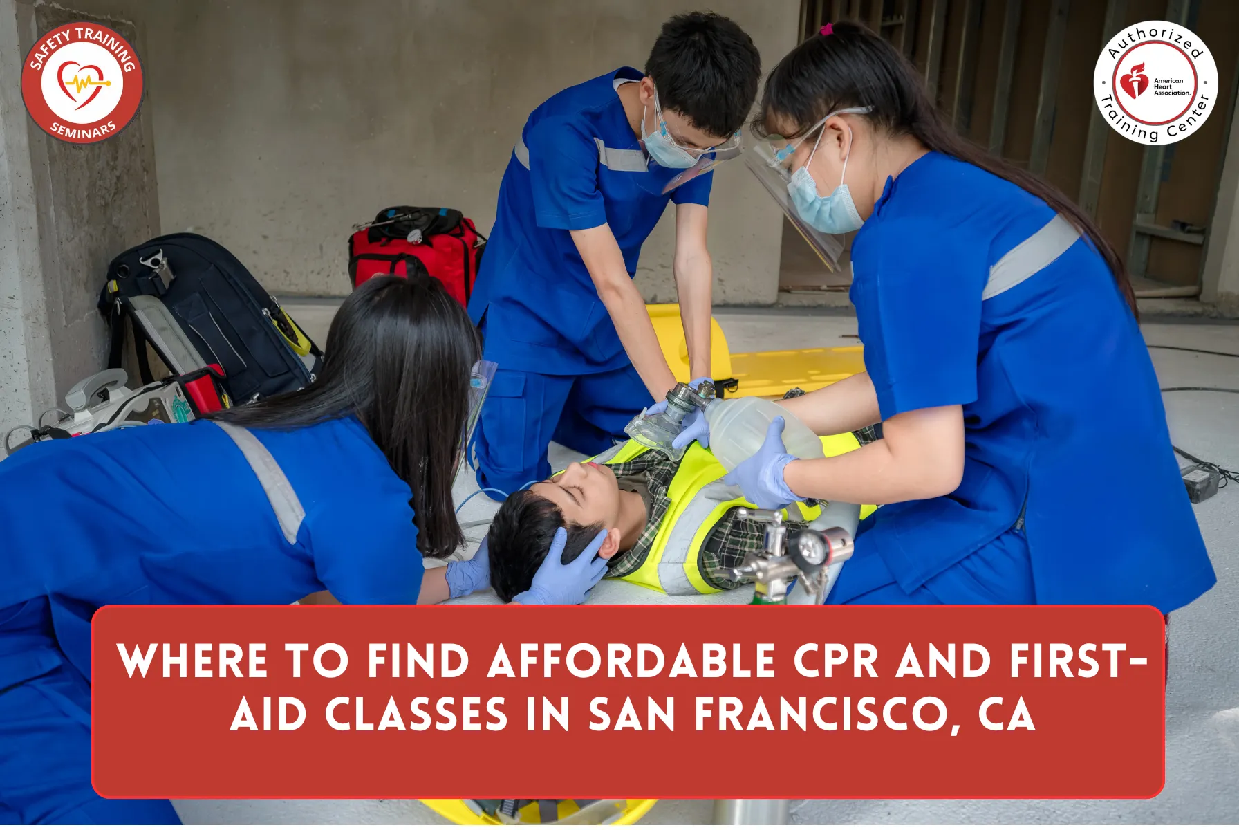 Where to Find Affordable CPR and First-aid Classes in San Francisco, CA